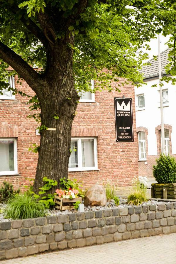 Pension Zum Schloss ハンミンケルン エクステリア 写真
